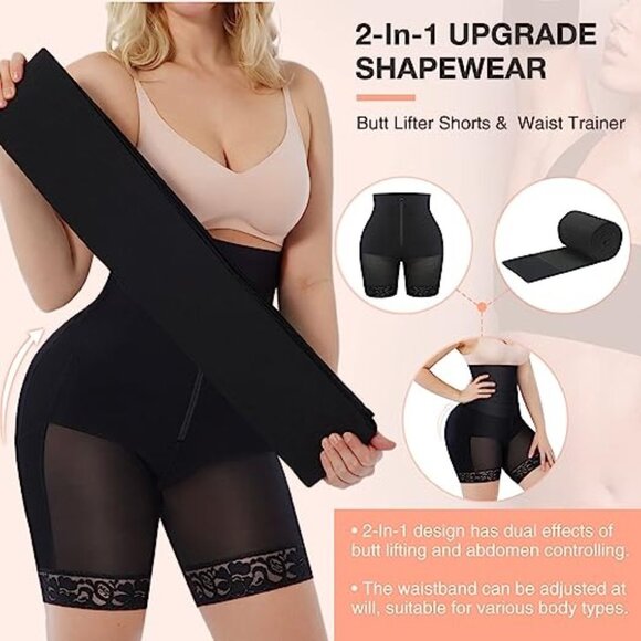 Shapewear for Women Tummy Control Faja Butt Lifter Body - Picture 2 of 6